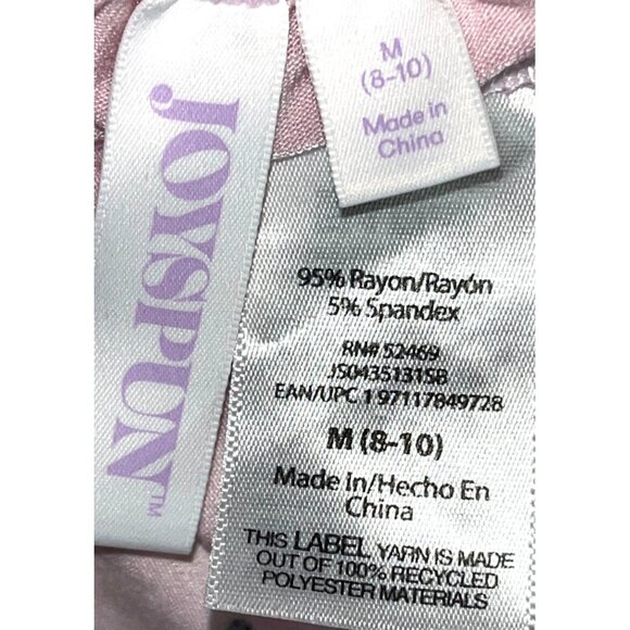 Joyspun Camisole Shorts Set Pink Polka Dot Pajamas Intimates Sleepwear Women M - Picture 3 of 8